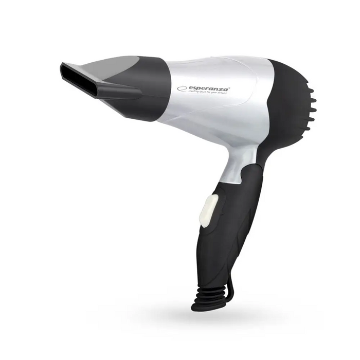 Esperanza EBH002S Hair dryer Silver / Black 850 W - HairdryersAGD-SUS<<<Home Appliance - ProductsAGD<<<ActionPL