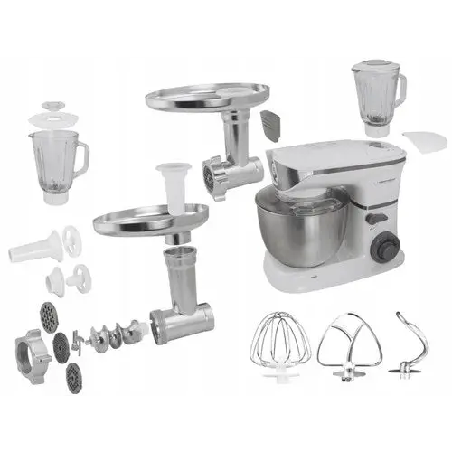 Esperanza EKM025 food processor 1000 W 5 L Stainless steel White - Food processorsAGD-ROK<<<Home Appliance