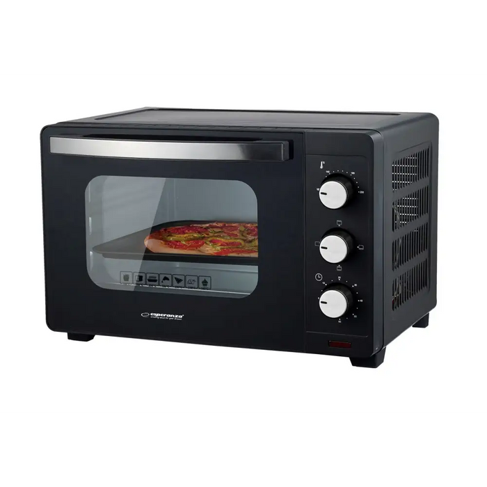 Esperanza EKO008N Mini Oven 20 l 1280 W Black - Mini ovensAGD-MPI<<<Home Appliance - ProductsAGD<<<ActionPL