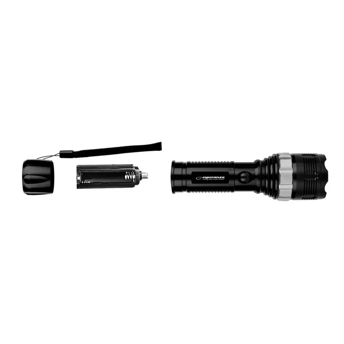 Esperanza EOT071 Flashlight Black LED Flashlight - FlashlightsOSW-LAT<<<LightingOSW<<<ActionPL
