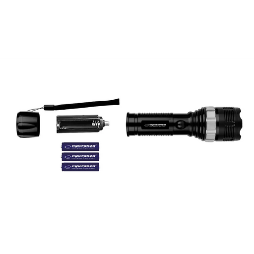 Esperanza EOT071 Flashlight Black LED Flashlight - FlashlightsOSW-LAT<<<LightingOSW<<<ActionPL