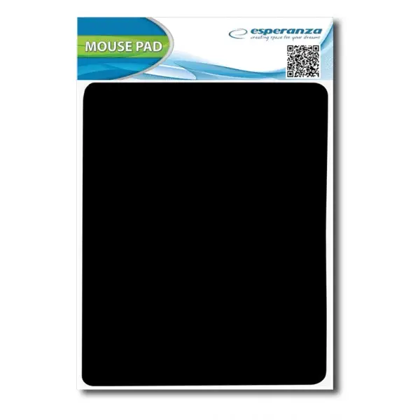 ESPERANZA MOUSE PAD EA145K BLACK - Подложки за мишка<<<Компютърна периферия<<<MediaTrade&&&Mouse padsARB-POD<<<Office