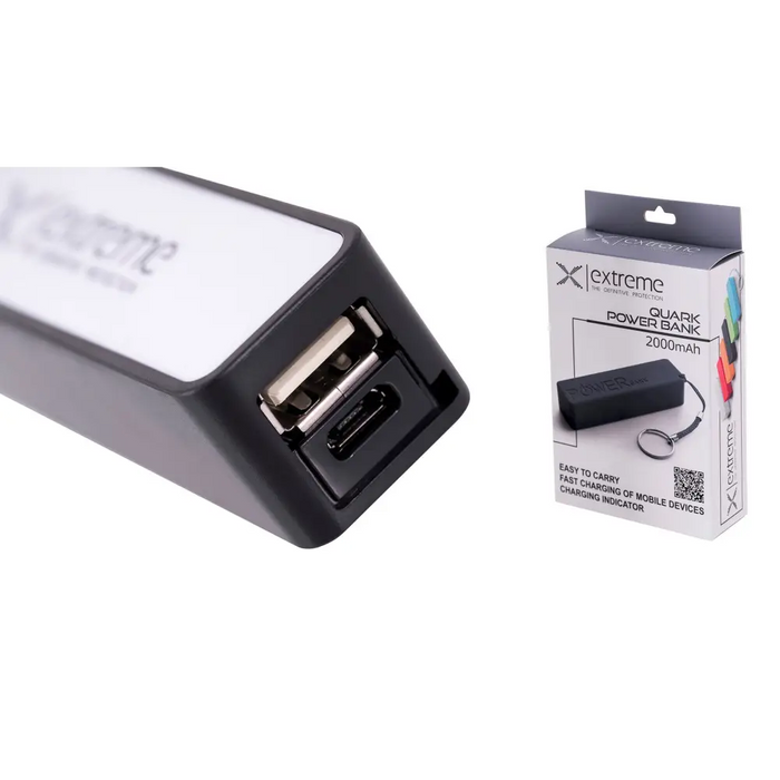 Esperanza Quark 2000 mAh Black - Power banksLAD-POW<<<Power supplies for phonesLAD<<<ActionPL