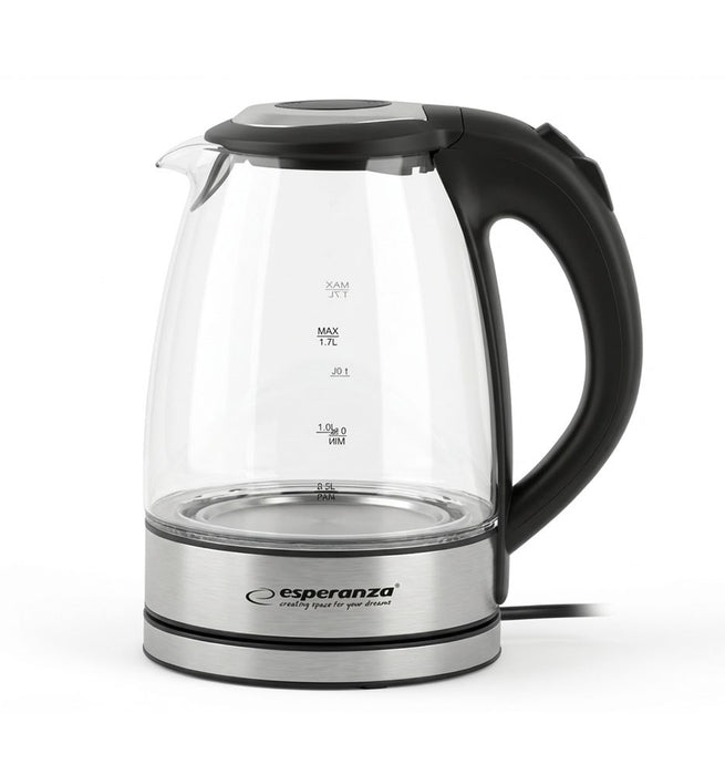 Esperanza EKK012 Electric kettle 1.7 L Black, Multicolor 2200 W