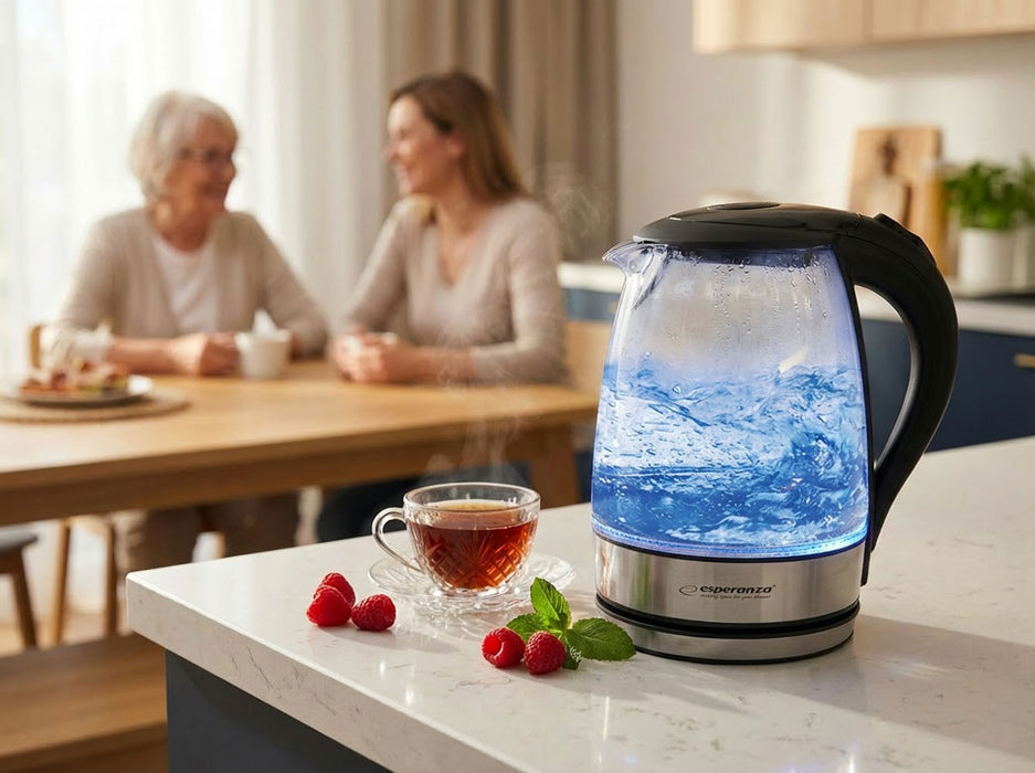 Esperanza EKK012 Electric kettle 1.7 L Black, Multicolor 2200 W
