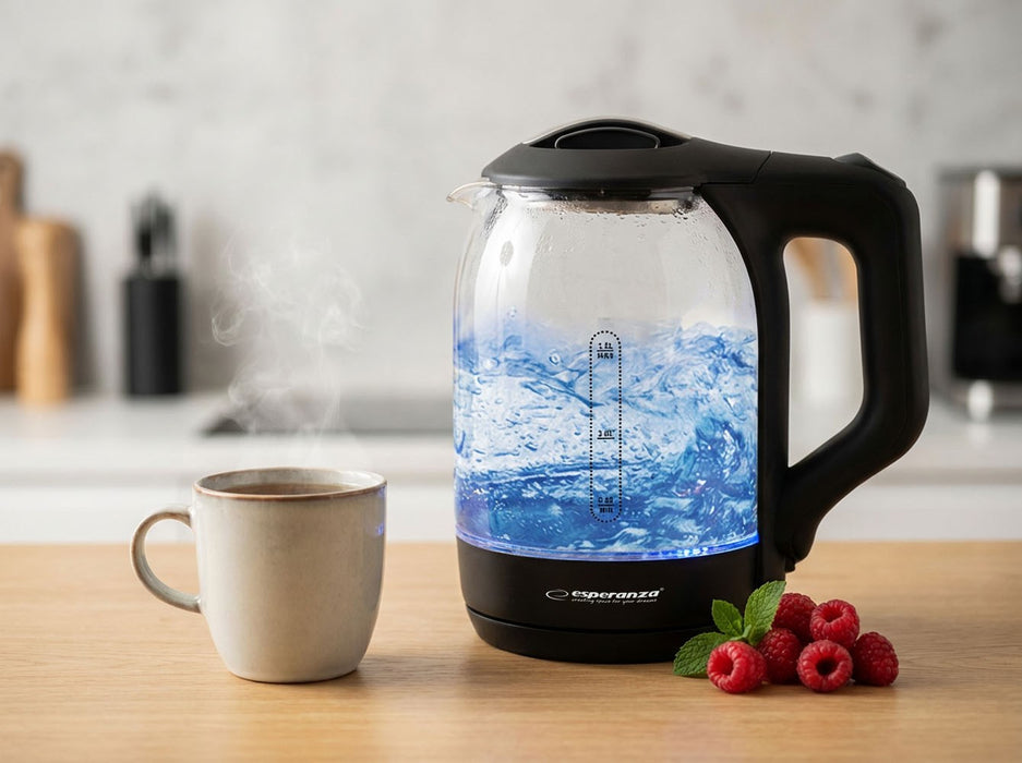 Esperanza EKK025K Electric kettle 1.7 L Black, Multicolor 1500 W