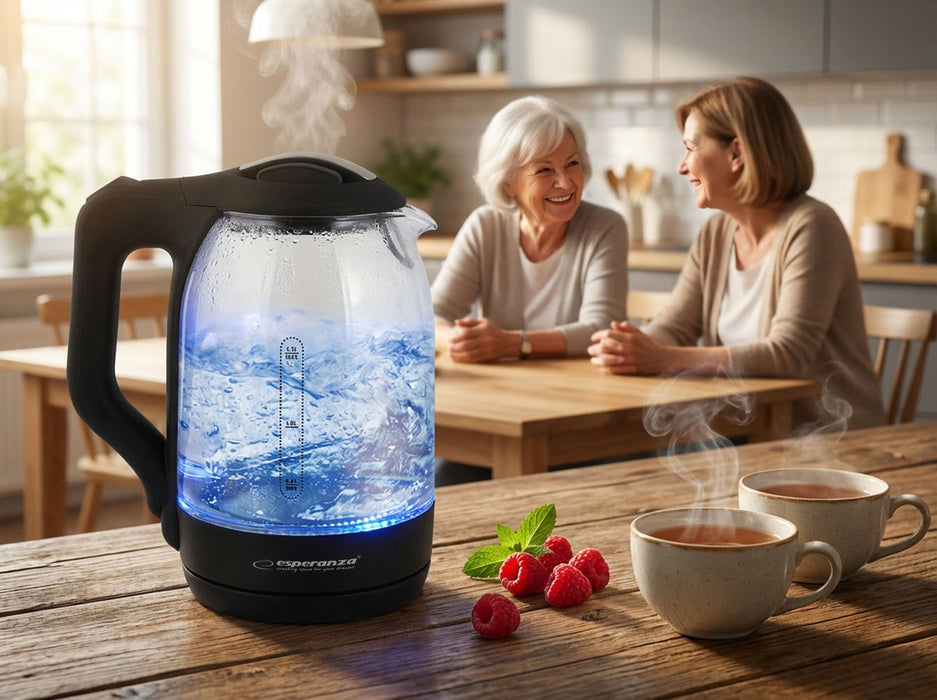 Esperanza EKK025K Electric kettle 1.7 L Black, Multicolor 1500 W
