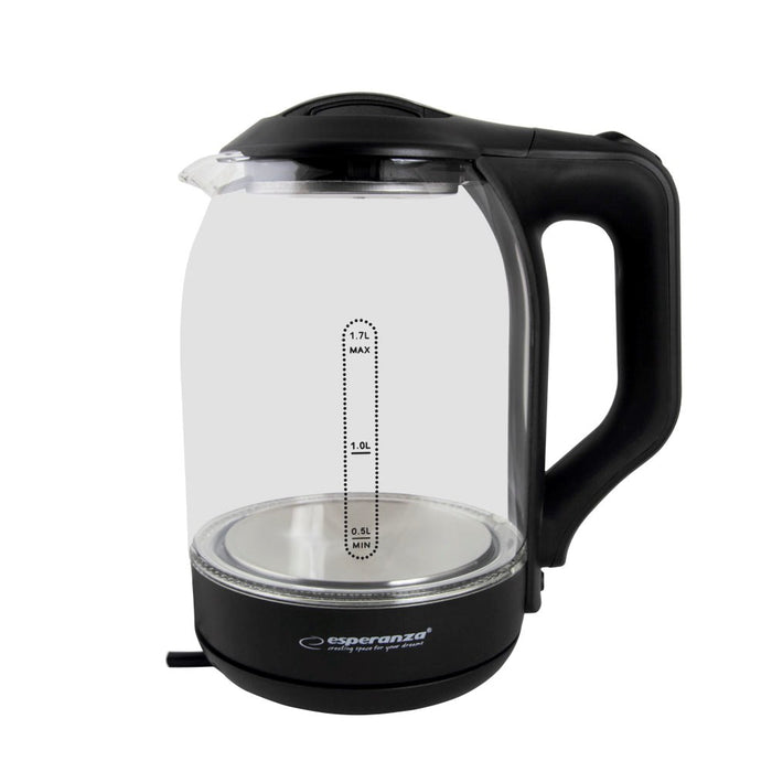 Esperanza EKK025K Electric kettle 1.7 L Black, Multicolor 1500 W