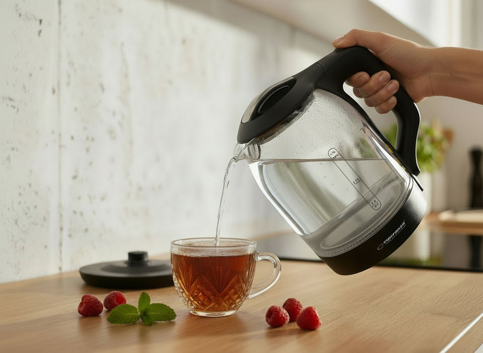 Esperanza EKK025K Electric kettle 1.7 L Black, Multicolor 1500 W