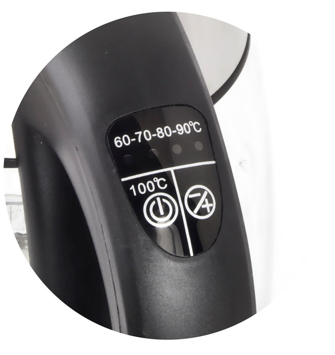 Esperanza EKK026 electric kettle 1.7 L Black,Transparent 2200 W