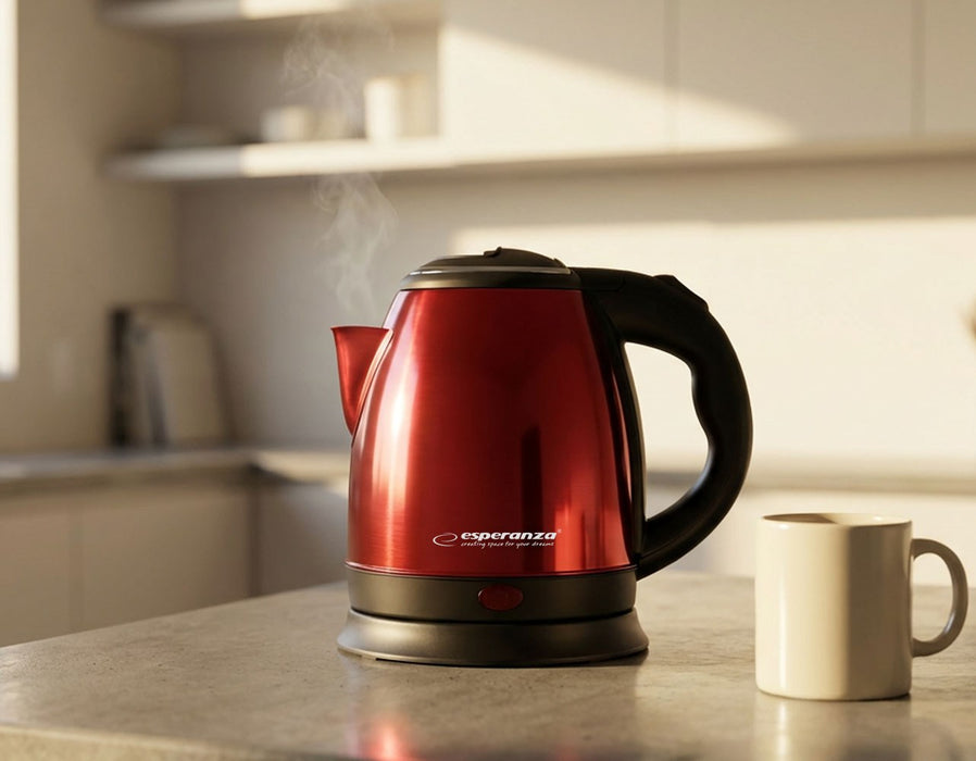 Esperanza EKK128R electric kettle Parana 1 L Black,Red 1350 W