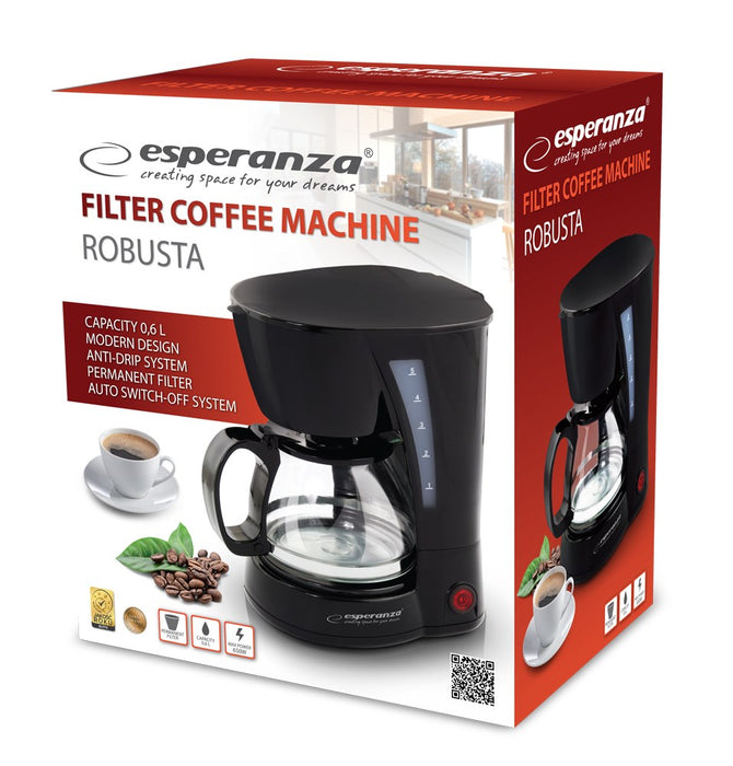 Esperanza EKC006 coffee maker Drip coffee maker 0.6 L