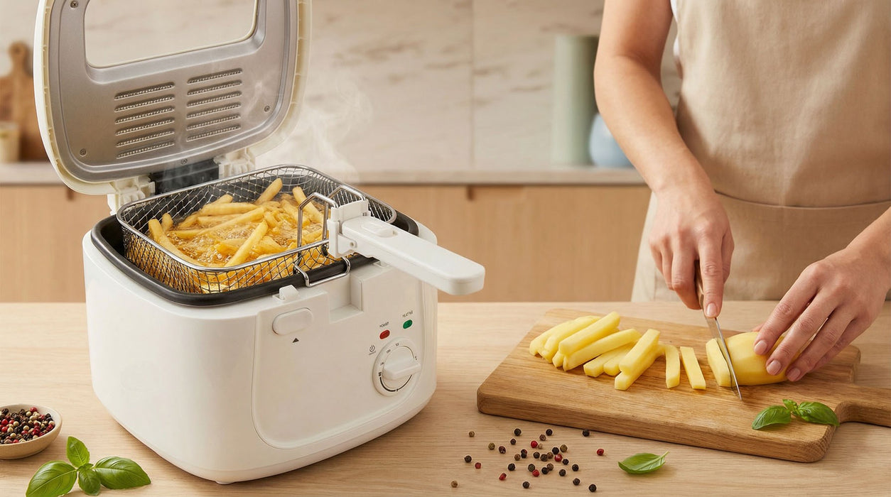 Esperanza EKG012 Deep Fryer 2.5L, White
