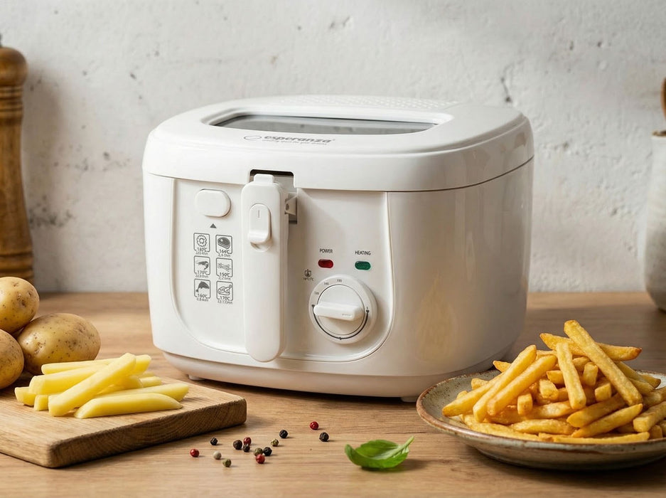 Esperanza EKG012 Deep Fryer 2.5L, White
