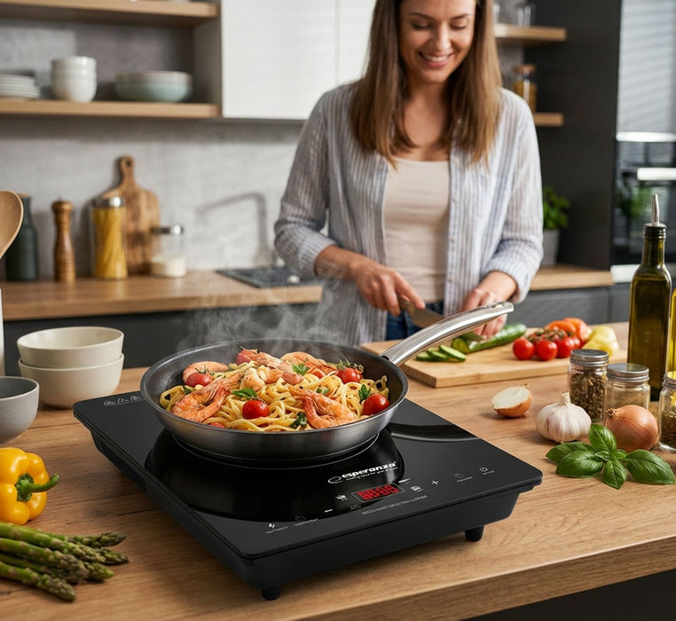 Esperanza EKH009 hob Black Countertop 28 cm Zone induction hob 1 zone(s)