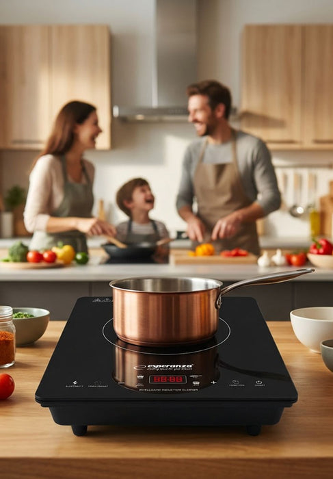 Esperanza EKH009 hob Black Countertop 28 cm Zone induction hob 1 zone(s)