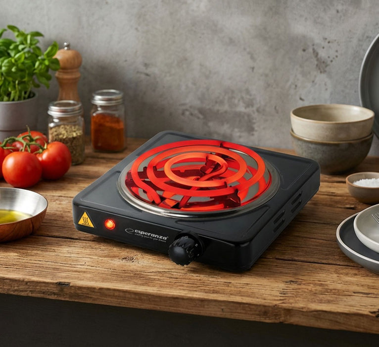 Esperanza EKH012K Black electric stove