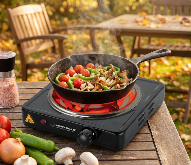 Esperanza EKH012K Black electric stove