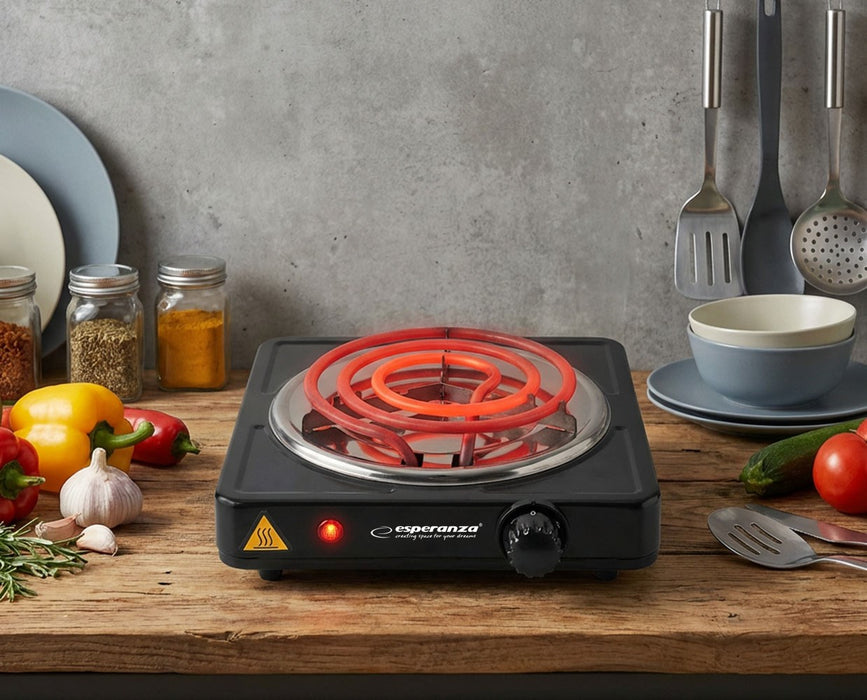 Esperanza EKH012K Black electric stove