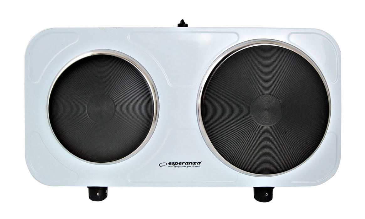 Esperanza EKH014W Electric cooker 2 zones White