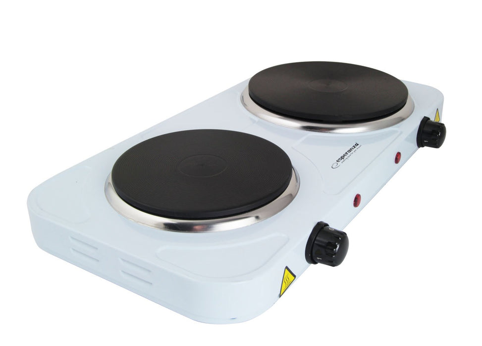 Esperanza EKH014W Electric cooker 2 zones White