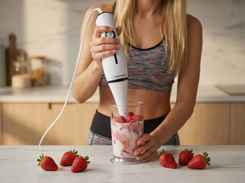 Esperanza EKM001K blender Immersion blender Black,White 250 W