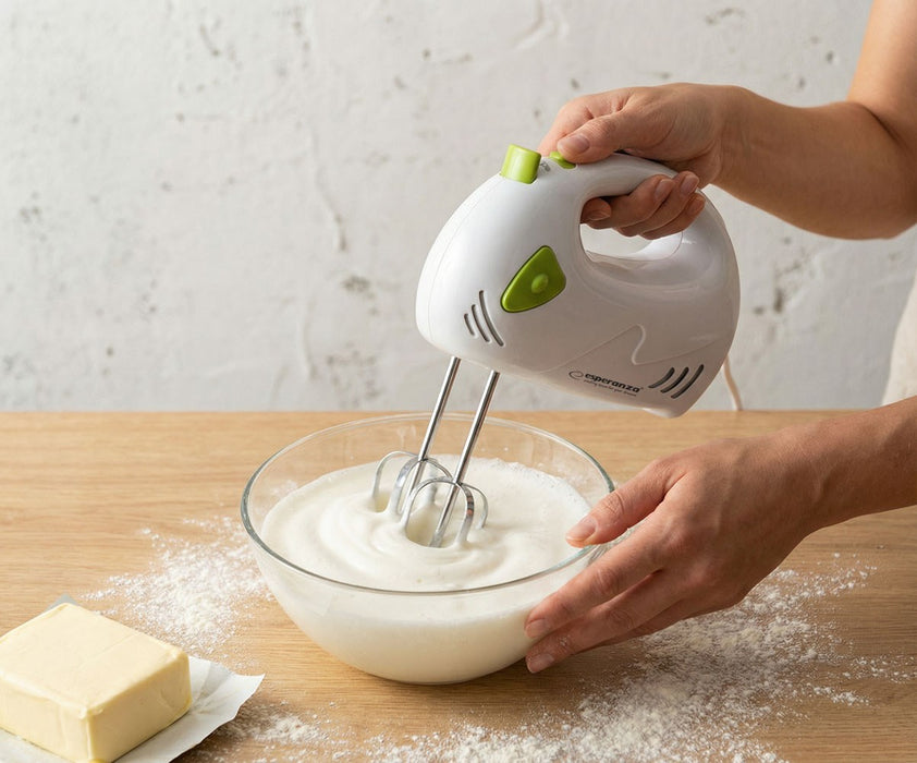 Esperanza EKM007G mixer Hand mixer Green,White 150 W
