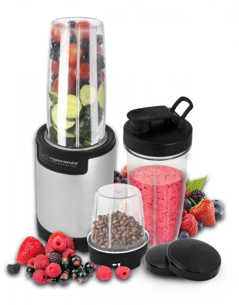 Esperanza EKM030 blender Tabletop blender 900 W Black, Stainless steel