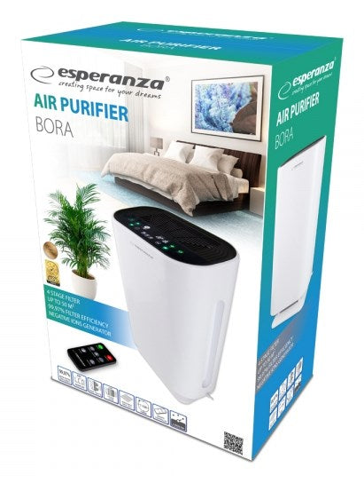 Esperanza EHP003 air purifier 50 m² 50 dB 43 W Black, White