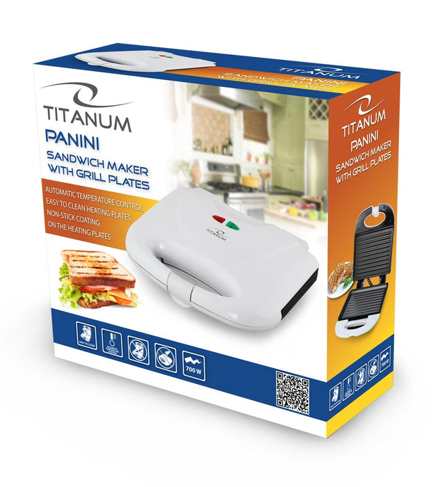 TITANUM TKT004W sandwich maker 700 W White