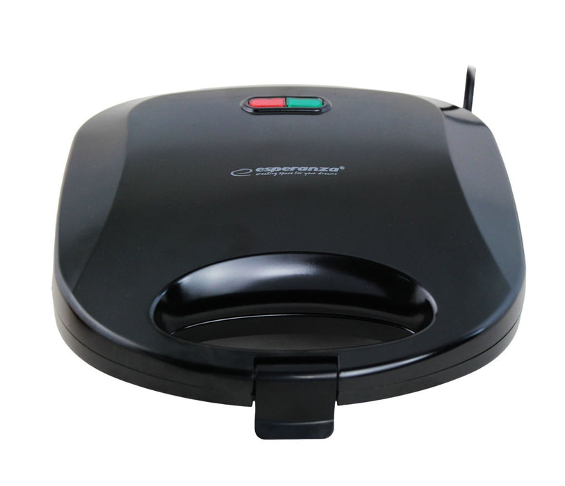 Esperanza EKT008 waffle iron 2 waffle(s) 1000 W Black