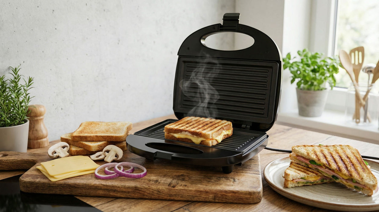 Esperanza EKT009 Sandwich toaster 1000W Black
