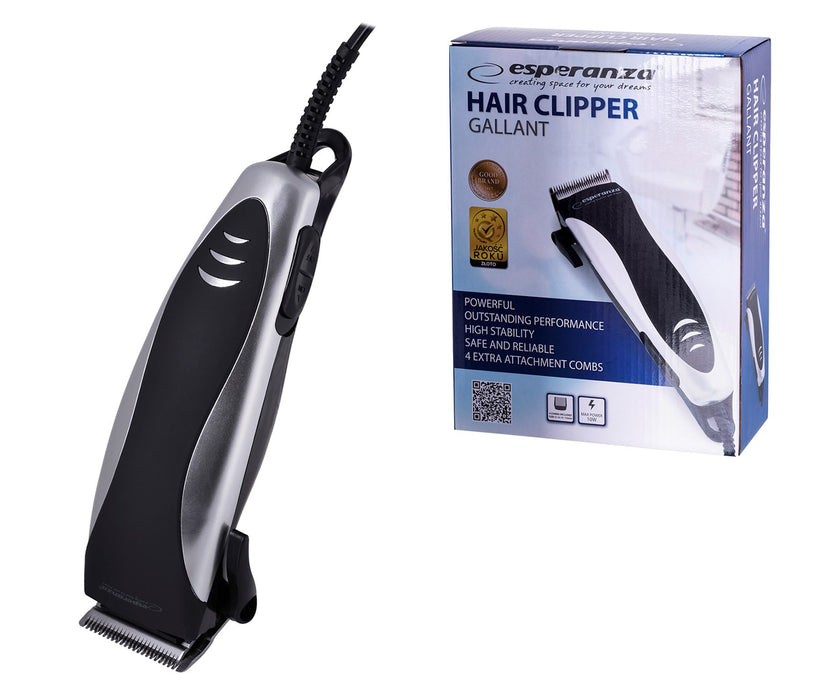 Esperanza EBC005S hair trimmers/clipper Black, White