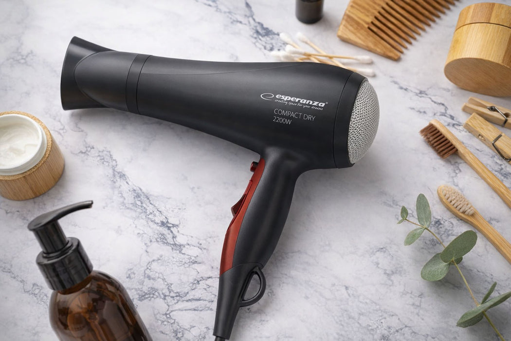 Esperanza EBH004K Hair dryer Black 2200 W