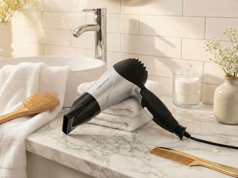 Esperanza EBH002S Hair dryer Silver / Black 850 W