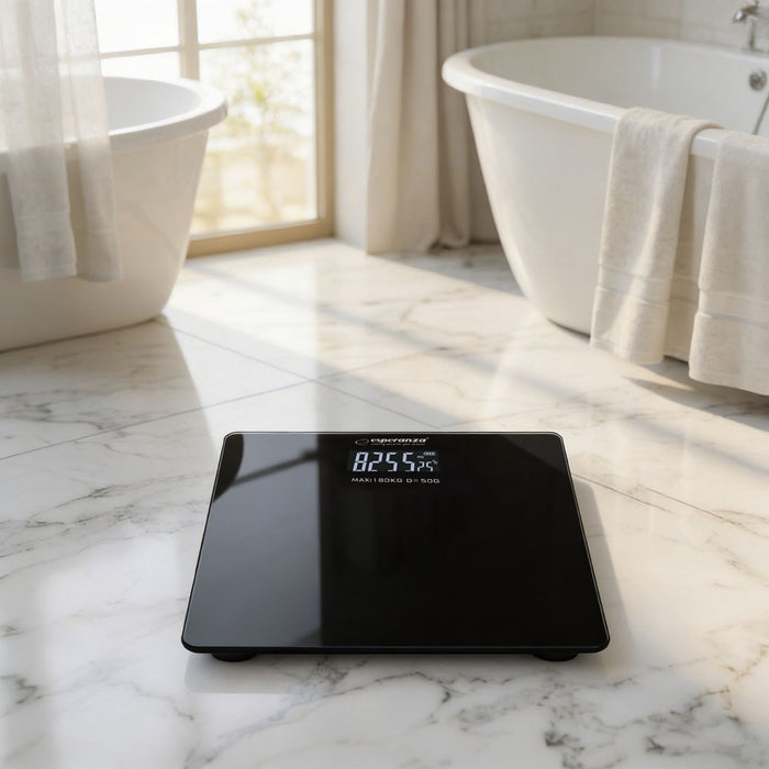 Esperanza EBS002K personal scale Electronic personal scale Square Black