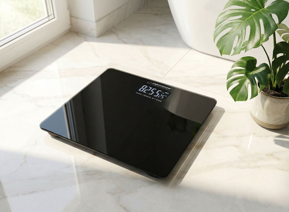 Esperanza EBS002K personal scale Electronic personal scale Square Black