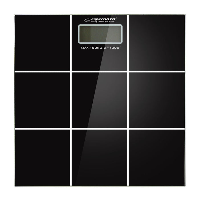 Esperanza EBS004 personal scale Rectangle Black Electronic personal scale