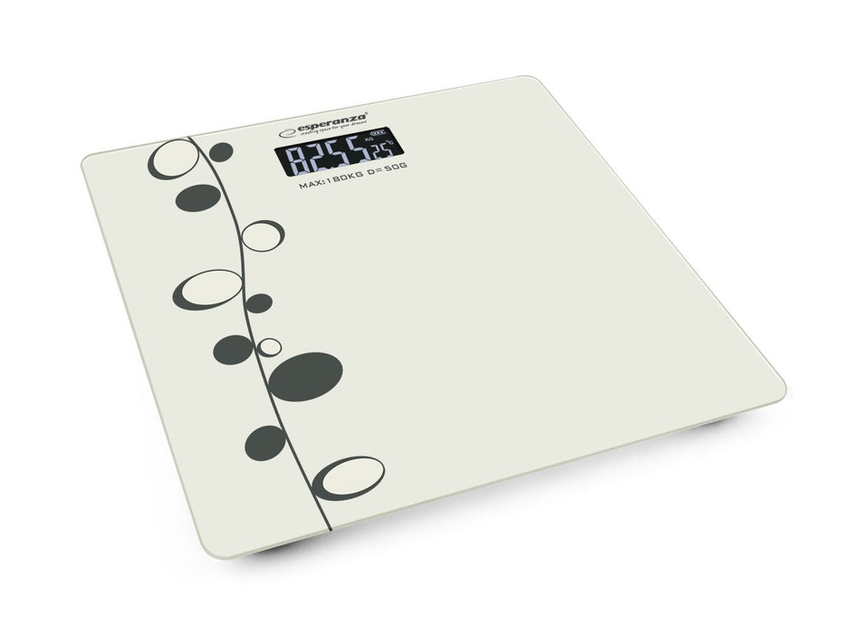 Esperanza EBS005 personal scale Rectangle White Electronic personal scale