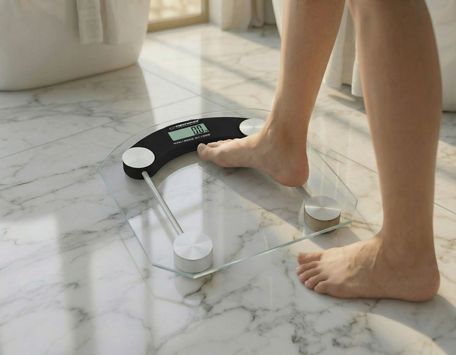 Esperanza EBS008K personal scale Electronic personal scale Rectangle Black
