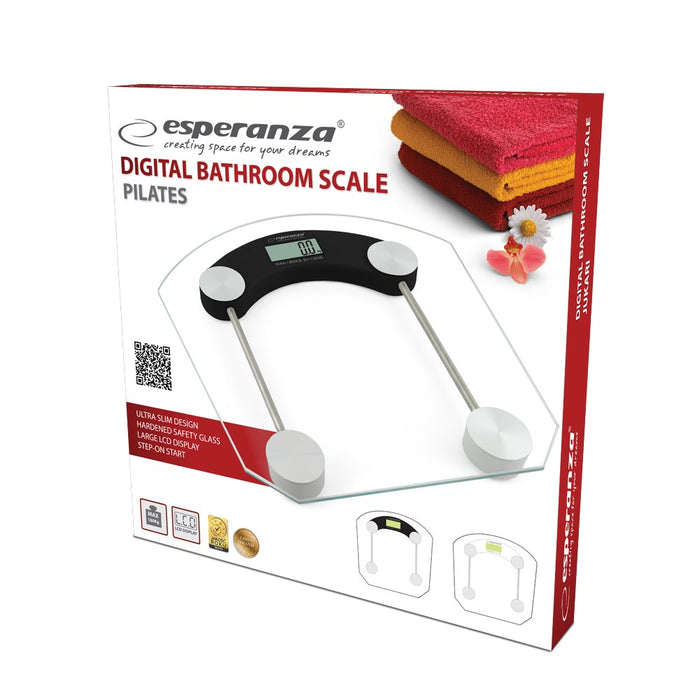 Esperanza EBS008K personal scale Electronic personal scale Rectangle Black