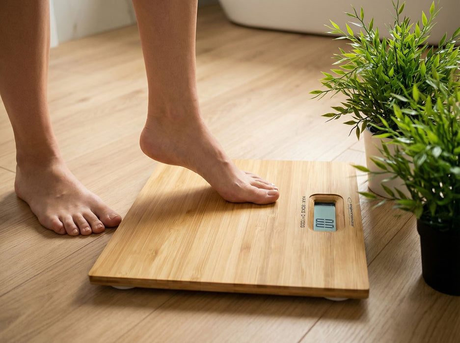 Esperanza EBS012 personal scale Electronic personal scale Square Black,White