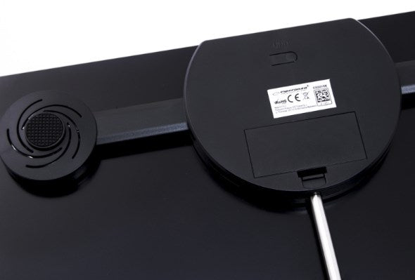 Esperanza EBS016K personal scale Electronic personal scale Square Black