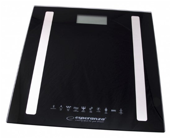 Esperanza EBS016K personal scale Electronic personal scale Square Black