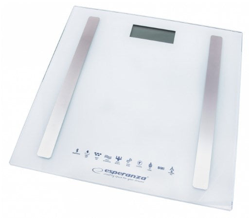 Esperanza EBS016W personal scale Square White Electronic personal scale