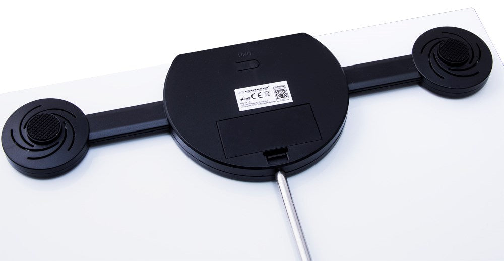 Esperanza EBS016W personal scale Square White Electronic personal scale