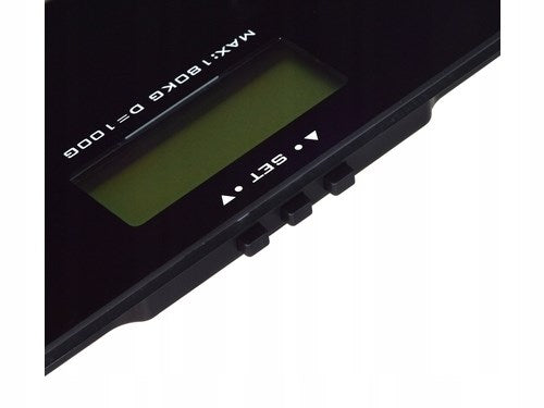 Esperanza EBS018K personal scale Rectangle Black Electronic personal scale