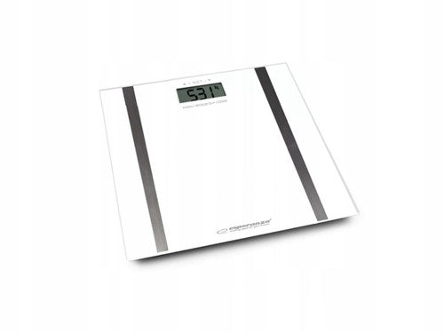 Esperanza Samba Rectangle White Electronic personal scale