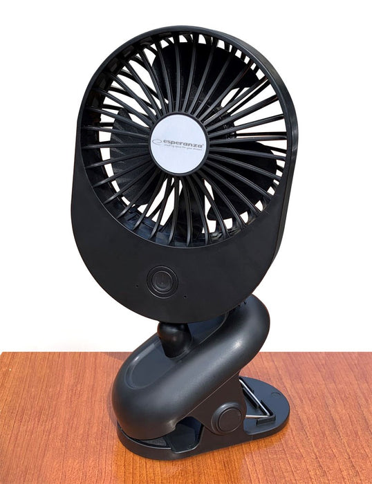 Esperanza EHF103K, Compact USB Fan, BLACK