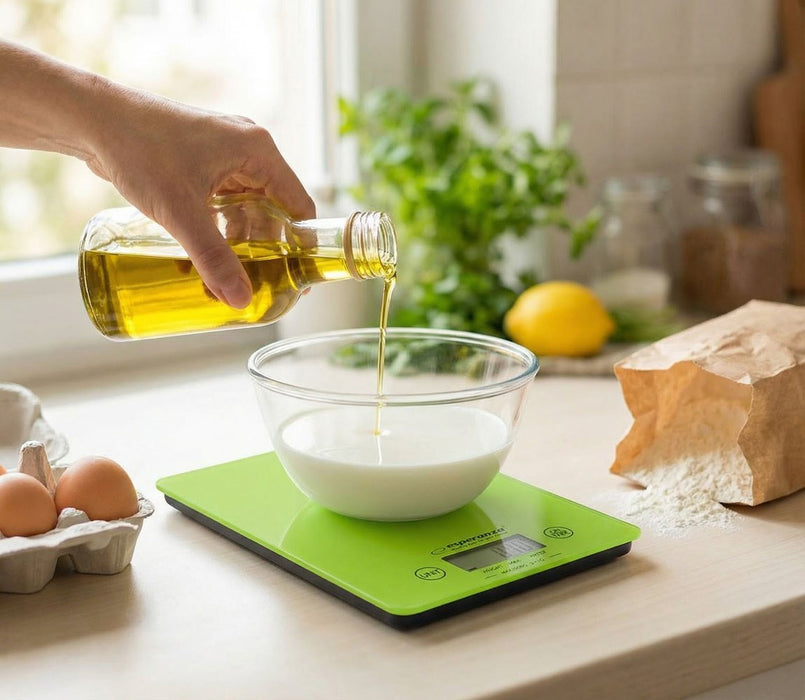 Esperanza EKS002G kitchen scale Electronic kitchen scale Green,Yellow Countertop Rectangle